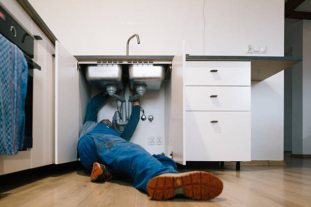 Professional Plumbing technician working in Troy, NC